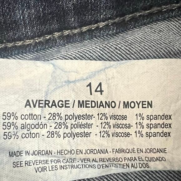 Gloria Vanderbilt Hi-rise Button Fly Bootcut Jeans Women’s Sz 14 Stretch - Picture 8 of 8